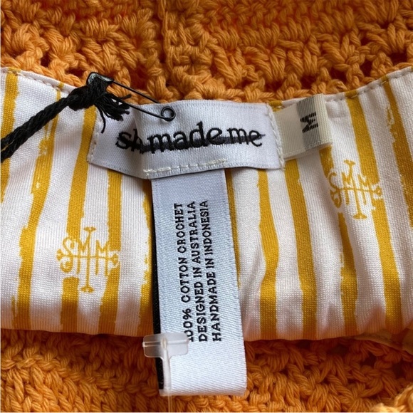 ⭐️NWT⭐️ She Made Me The Essential Handmade Crochet Bikini Bottoms - Size: M - Picture 9 of 10